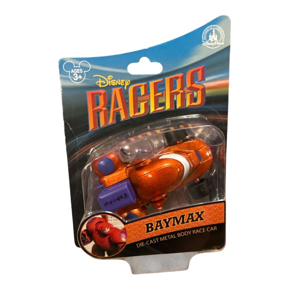 Disney Racers Baymax Race Car Unisex OS Orange  Big Hero 6 Die-Cast Metal